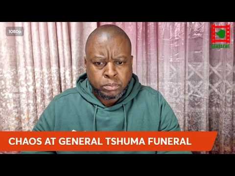 WATCH LIVE: Chaos General Silundi Tshuma Funeral As Mnangagwa Drags His Feet