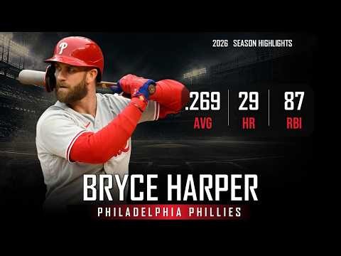 Bryce Harper || 2026 Philadelphia Phillies Highlights