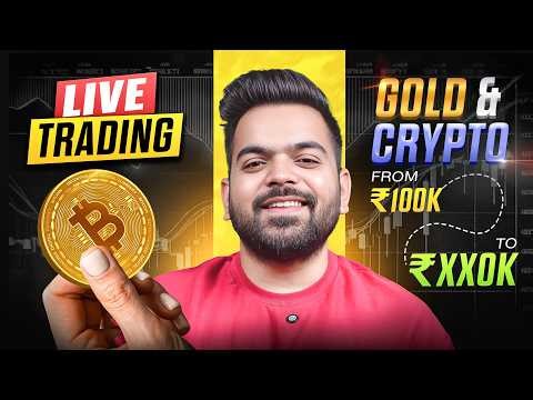 LIVE CRYPTO TRADING | New York Session | GOLD & BITCOIN | 10 MAY