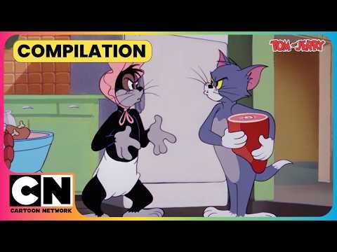 Tom and Jerry Team Up Against Butch?!🤐🫱🏻‍🫲🏻| Tom and Jerry🐭| Halloween Special👻| @cnindia​