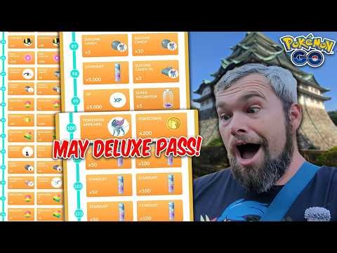 The May Deluxe GO Pass Gave Me Some AMAZING Rewards! (Pokémon GO)