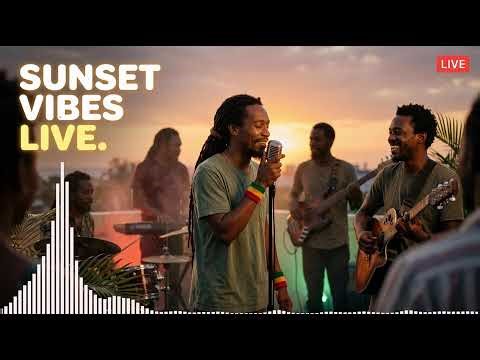 Reggae Beach Groove Live 🌊 Relaxing Tropical Music