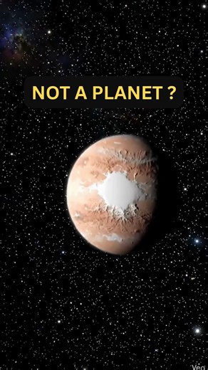Why Is Pluto No Longer a Planet?#pluto #planet #shorts #space