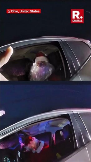 Santa Pulled Over For Speeding In Ohio During Festive Drive
