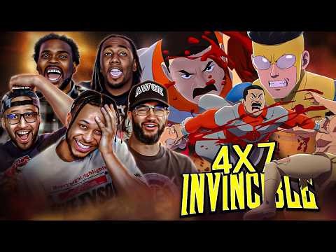 Invincible 4 x 7 Reaction "Don't Do Anything Rash"