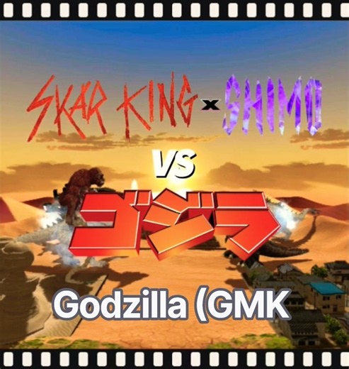 #SkarKing & #Shimo #vs #GMKGodzilla #GodzillaBattleLine