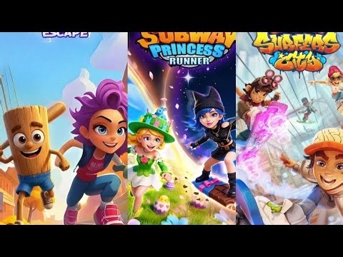 Subway Princess Runner Gameplay | High Score Run & Endless Fun