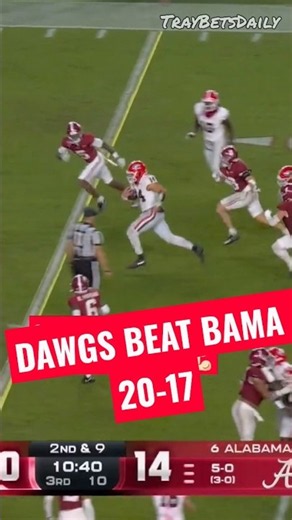 GEORGIA WINS vs BAMA BUT REFS MISS PASS INTERFERENCE CALL | GEORGIA vs ALABAMA 2026
