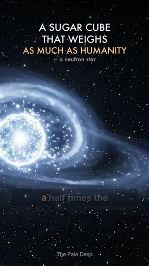 What if you held a piece of a neutron star? ☠️ #astronomy #physics #whatif