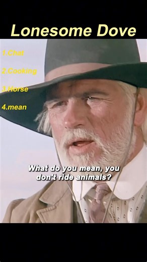 Lonesome Dove (1989) | “I Do Not Ride Animals” – Pride Meets the Frontier 🐎🌵