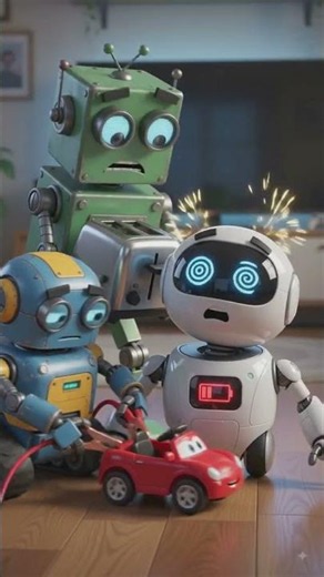 Robot died Without his battery🤖