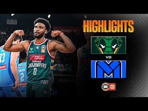 Tasmania JackJumpers vs. Melbourne United - Game Highlights - Round 15 , NBL26
