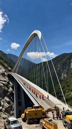 復興の象徴が崩れる…地震と津波で基礎破壊、工事がゼロからやり直し#bridge #construction #fail #tractor #fail #collapse #breakingnews