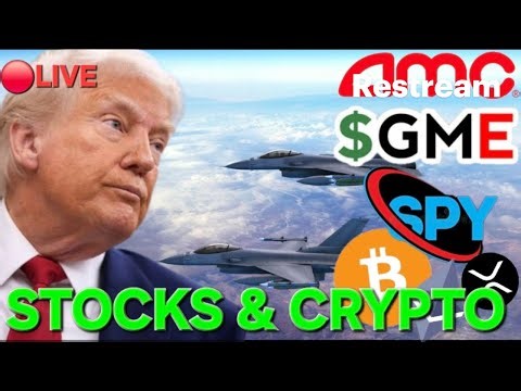 🔴LIVE Stocks & Crypto: We Are Literately Going To The MOON! | AMC, GME, SPY, BTC & MORE "4/1"