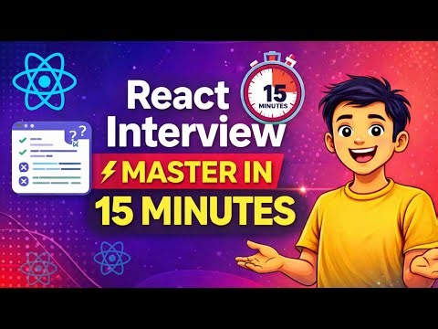 Top 50 React Interview Questions You Must Know | Crack React Interview Fast