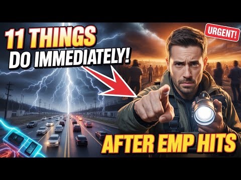 11 THINGS DO THIS IMMEDIATELY After An EMP Hits Attack – MUST KNOW Survival Tips!