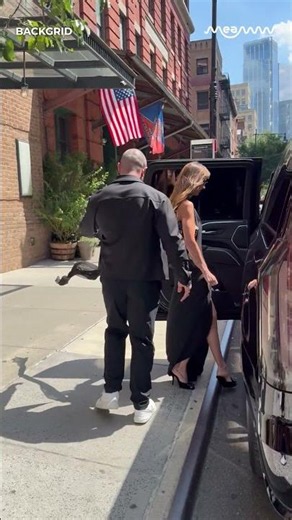 Dakota Johnson Steps Out in Black Dress for Taylor Swift’s NYC Wedding Celebration