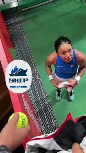 Alex eala got heated. #fan #fans #viral #alexeala #tennis #sports #pinoy #philippines