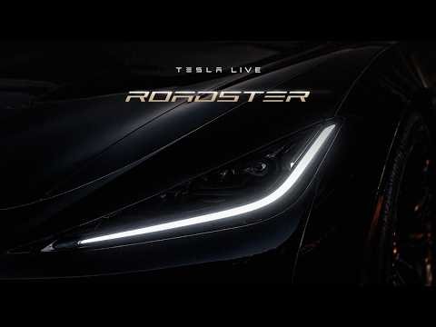 LIVE: Tesla Roadster 2026 Unveiling & First Look