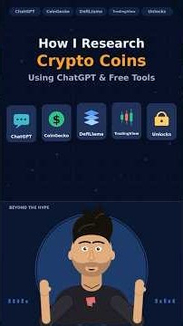 RESEARCH ANY COIN, ChatGPT + FREE TOOLS