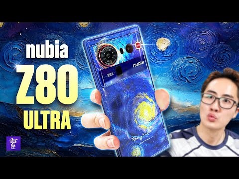 Mở hộp siêu phẩm Nubia Z80 Ultra Starry Night cực đẹp, giá 20 triệu về Việt Nam