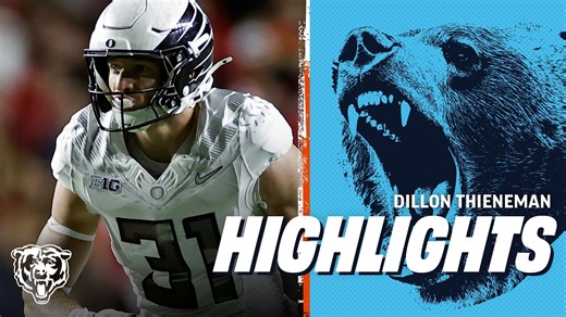 HIGHLIGHTS: Dillon Thieneman | Chicago Bears