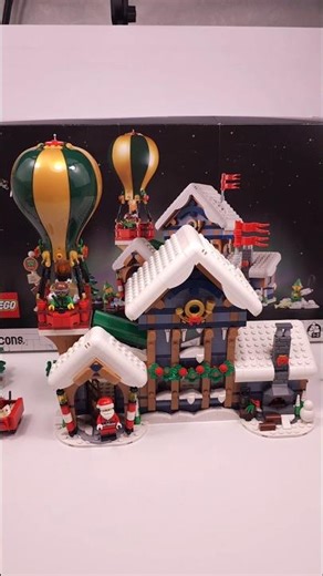 LEGO Icons Santa’s Post Office (10339)[1440 pcs] Review #shorts @TopBrickBuilder