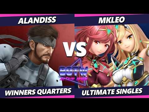 Best of the West IV - AlanDiss (Snake) Vs. MkLeo (Pyra) Smash Ultimate - SSBU