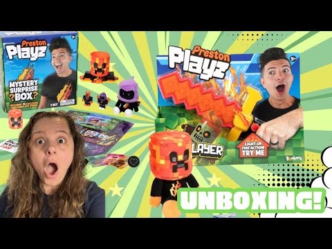What’s inside the Preston Playz Mystery Box? Unboxing + Review #PrestonPlayz #ad #BonkersToys
