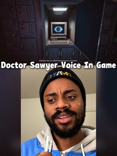 Doctor Sawyer Voice Line In Game vs In real life | #poppyplaytime