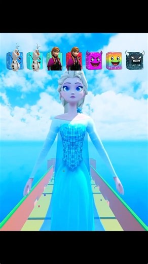 Frozen vs TSUNAMI 🌊😱 Can Elsa and Anna Escape in Roblox?! #roblox #robloxshorts #rblx #brainrot