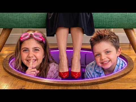 I Found A Secret Door In Our New House… | The Anazala Family