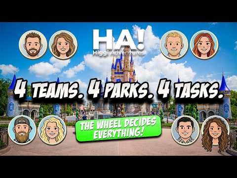 Disney World Spin-the-Wheel Challenge