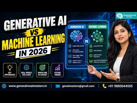 Generative AI vs Machine Learning in 2026
