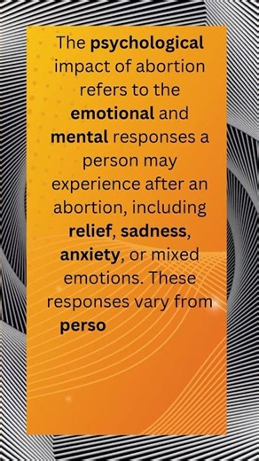 The Psychology of Abortion: What Happens Emotionally? 🧠