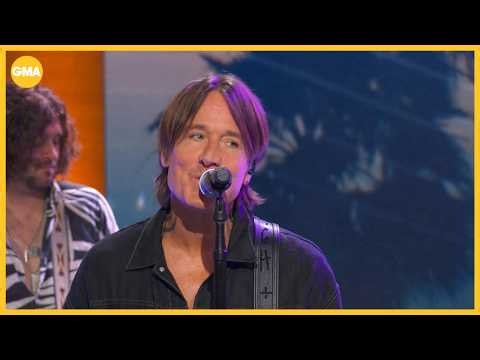 Keith Urban performs 'Steal Away' on 'GMA'