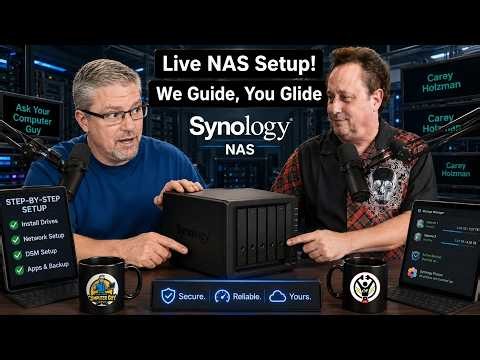 Power of Synology NAS: Live IT Experts Walk Through the Ultimate Setup Tutorial & Its Many Uses!