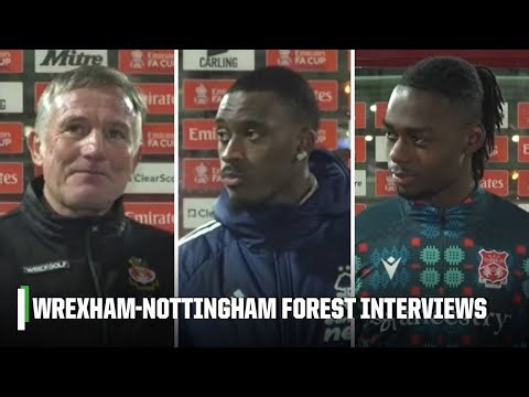 Phil Parkinson, Callum Hudson-Odoi & Arthur Okonkwo talk Wrexham-Nottingham Forest match | ESPN FC