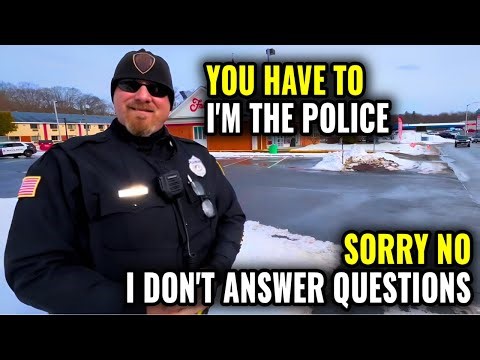 These Cops Got Mad For Invoking the 5th Amendment! RETALIATE And Get Owned! I DON'T ANSWER QUESTIONS