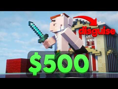 Undercover In A $500 Bedwars Tournament...