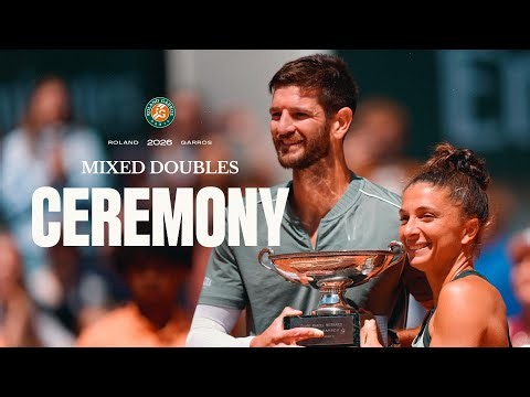 Mixed doubles ceremony | Roland-Garros 2026