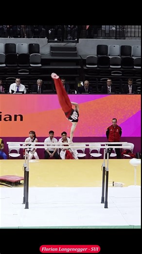 📌 Florian Langenegger from Switzerland 🇨🇭 Parallel Bars Men’s All-Around Final 2025 FIG AGWC Jakarta