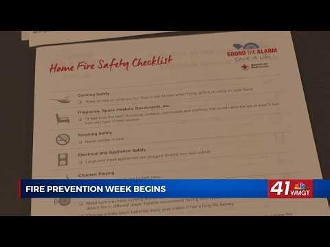 Fire Prevention Week: Red Cross, Jones County fire department share home safety tips
