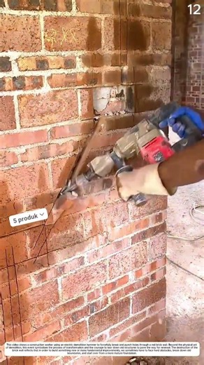 Brick Breaking: How to punch through red brick walls using demolition tools 