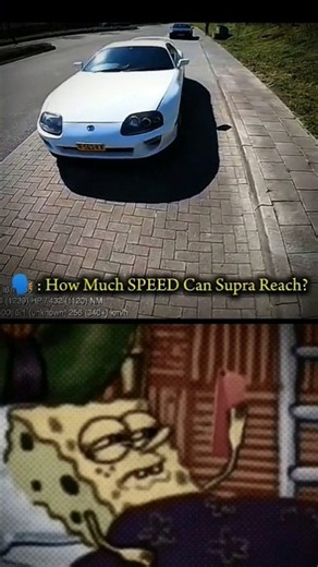 INSANE 290+ Speed💨 2JZ Supra MK-4 🥵 | #shorts #speed