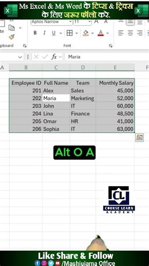 Data Formatting in Excel 🤩🔥 #shorts #excel #exceltricks