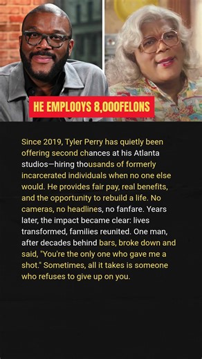 HE EMPLOYS 8,000 FELONS