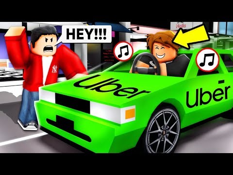 I Became an UBER DRIVER in Brookhaven RP..