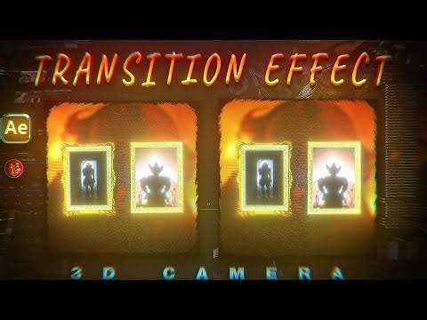 3D CAMERA TRANSITION EFFECT | AFTER EFFECT TUTORIAL