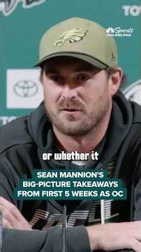 Sean Mannion says Eagles offense is "fighting tooth and nail every day" for better results
